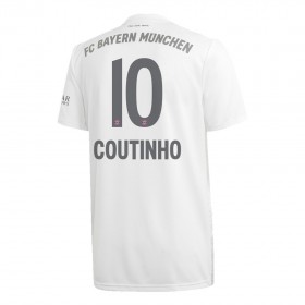 Koszulka Bayern Monachium Philippe Coutinho 10 Wyjazdowe Koszulki Piłkarskie 2019-2020 Krótki Rękaw